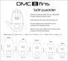DMC SOFpaddle Charcoal (pair)
